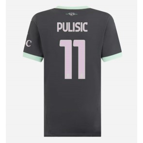 Billiga AC Milan Christian Pulisic #11 Tredjeställ Dam 2024-25 Kortärmad